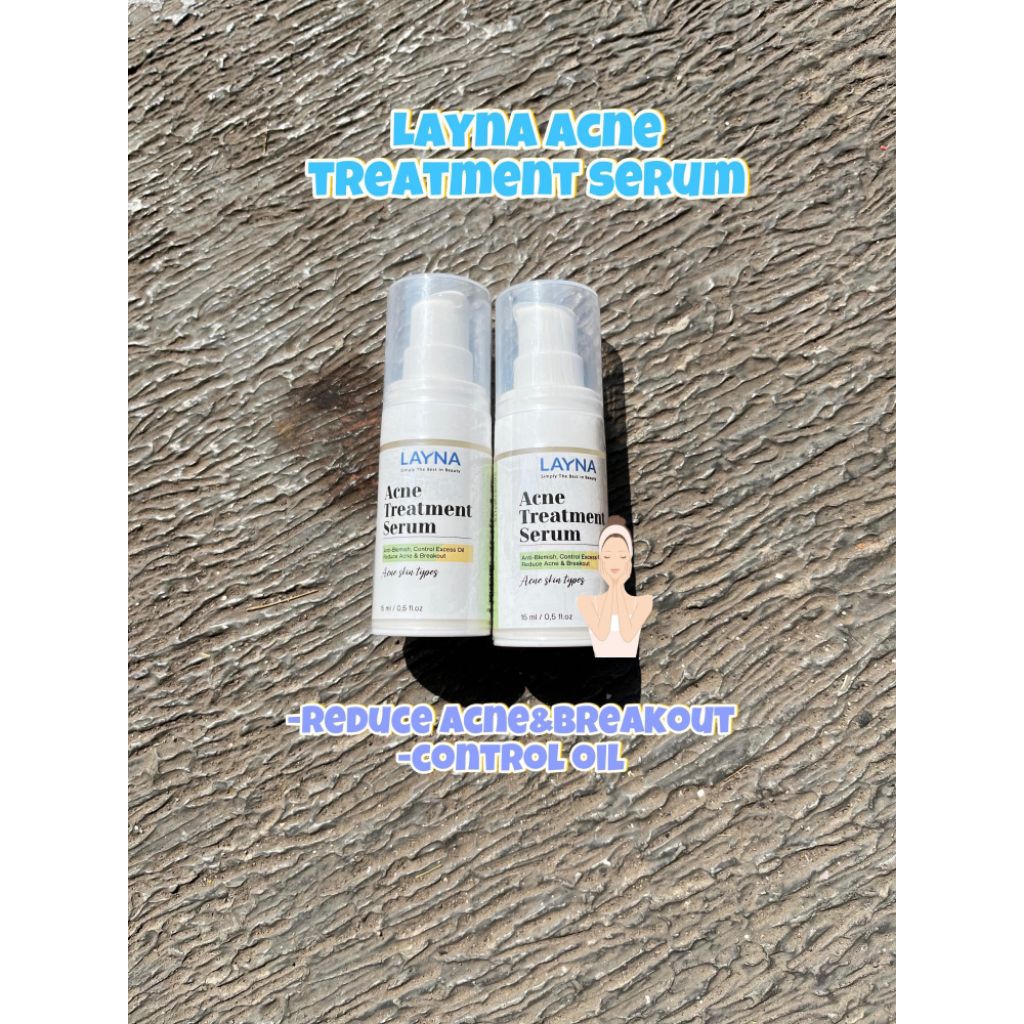 serum acne series layna