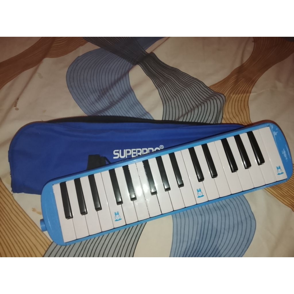 Pianika Superpro (bekas pemakaian)
