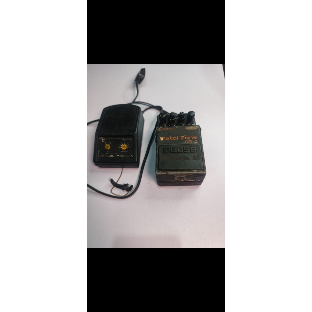 Efek gitar Metalzone mt2 Bos Original second