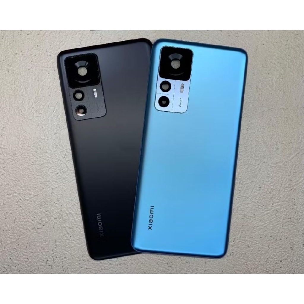 Backdoor Tutup Belakang + Ring Kaca Kamera Xiaomi 12T Mi 12T Mi12T Pro