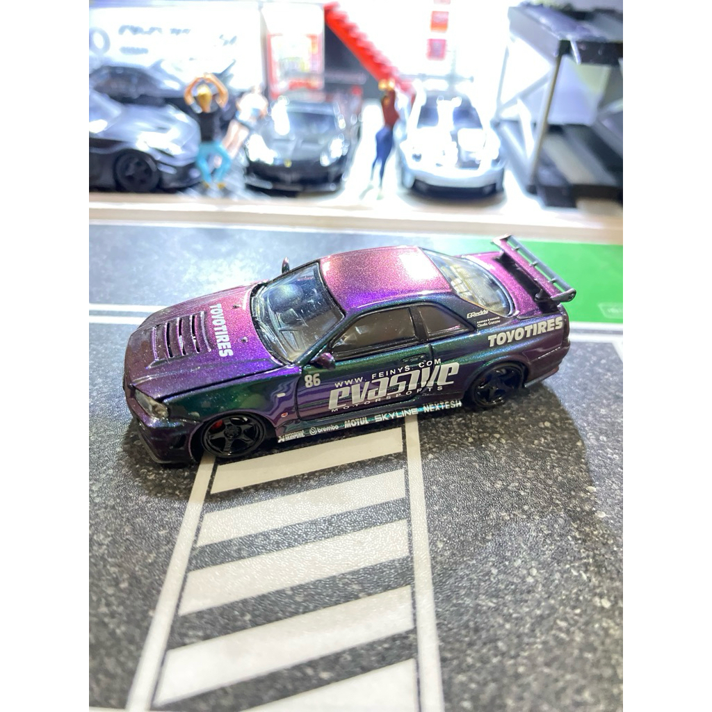 time micro nissan r34 z tune evasive
