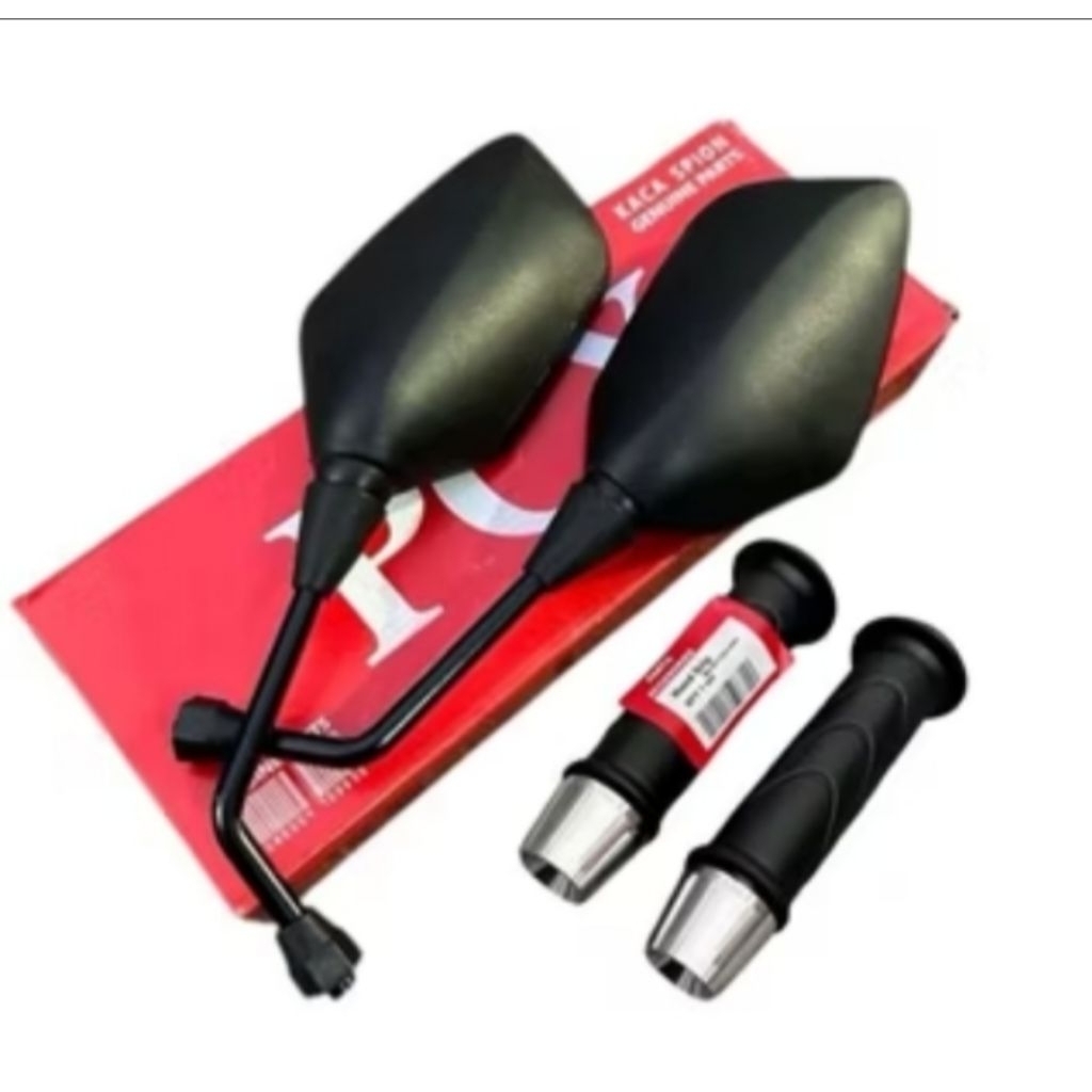 COD Paket Spion PCX + Handgrip Honda + Jalu PCX Universal PNP Semua Motor | Paket Spion & Grip Varia