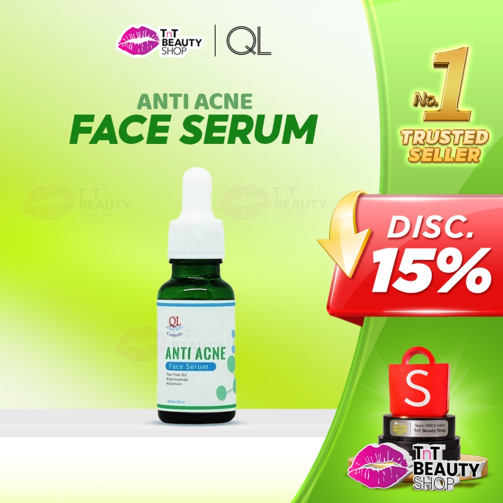 QL Cosmetic Face Serum Anti Acne 20ml | TnT Beauty Shop