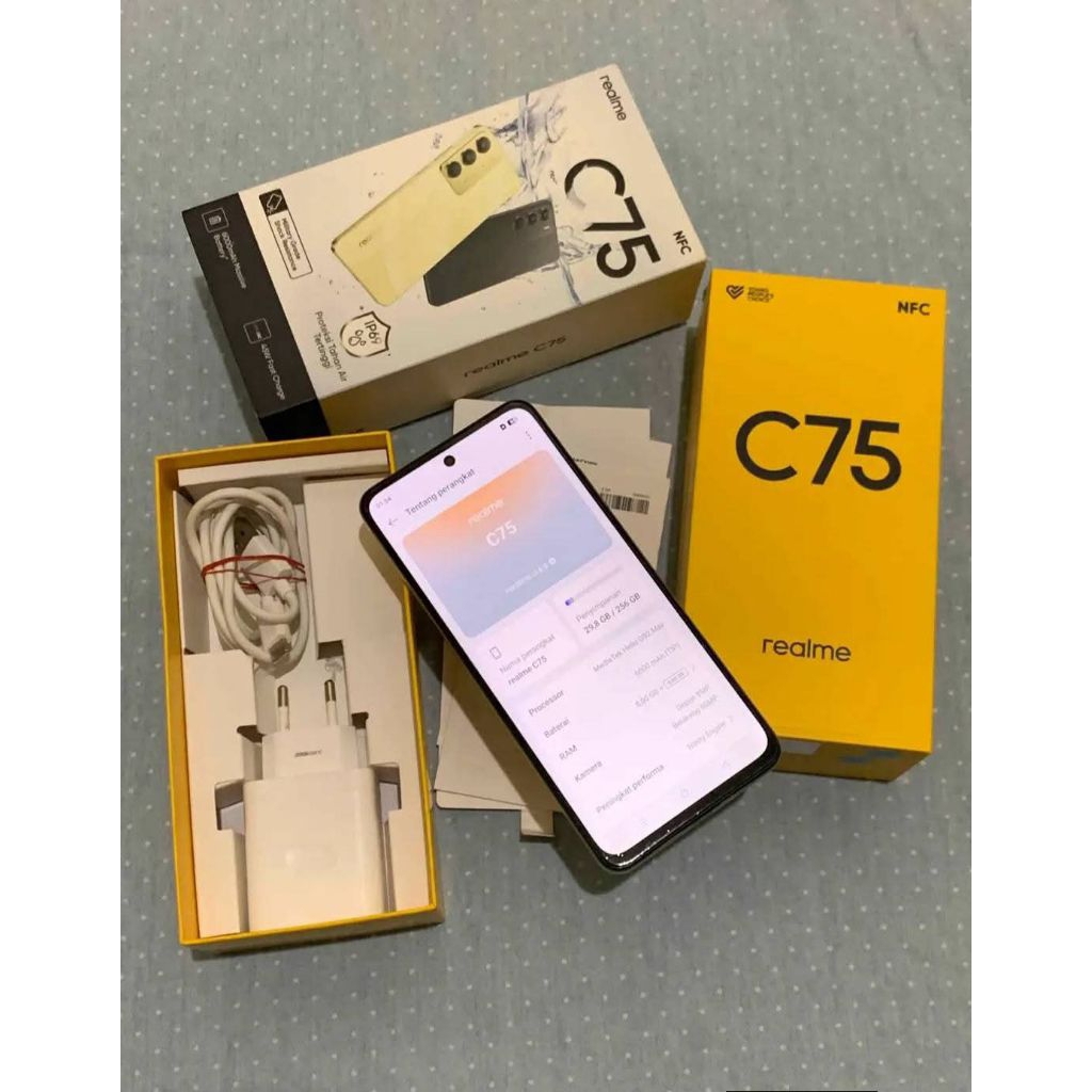 REALME C75 SECOND FULLSET