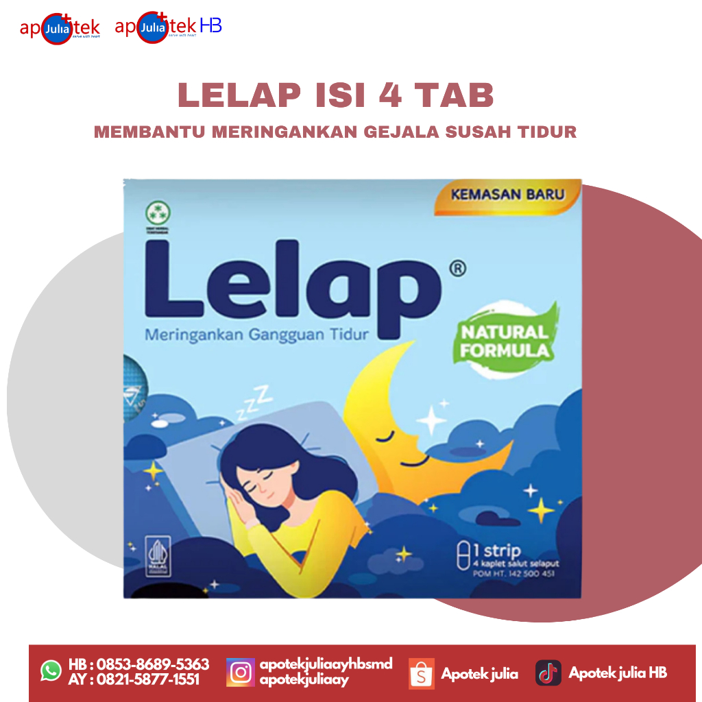 Lelap tablet isi 4