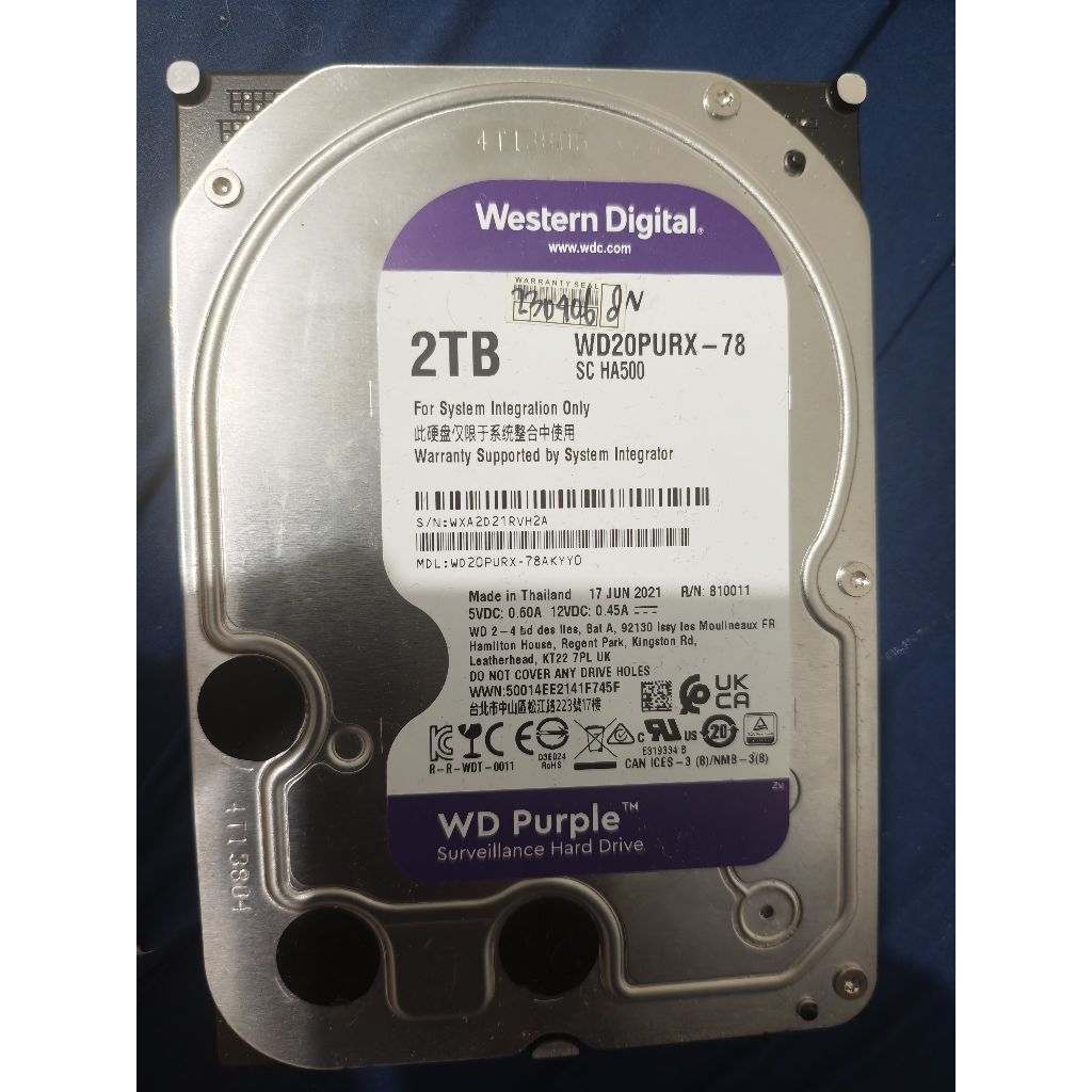 HARDISK CCTV WESTERN DIGITAL