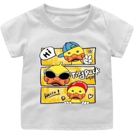 Baju kaos Atasan Tidy Duck Anak Cowok/Cewek 3-14 TAHUN/kaos anak/anak tanggung