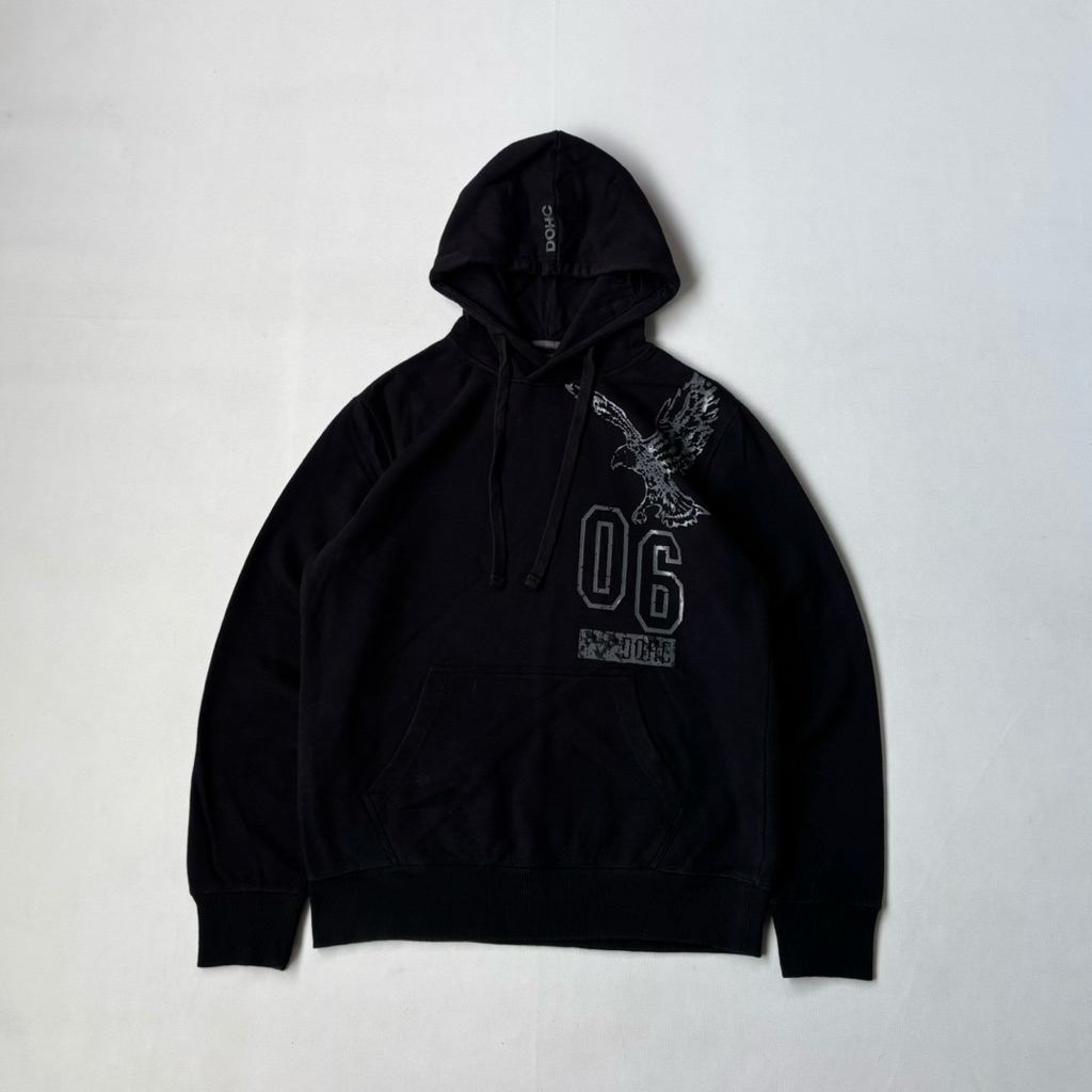 DOHC Revolution Eagle Pullover Hoodie Black