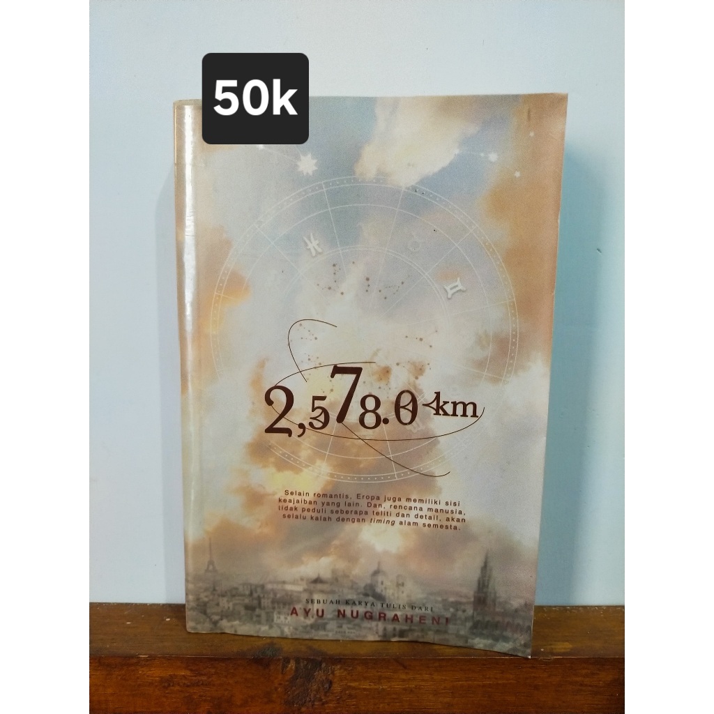 (preloved) Novel 2,578.0 km
