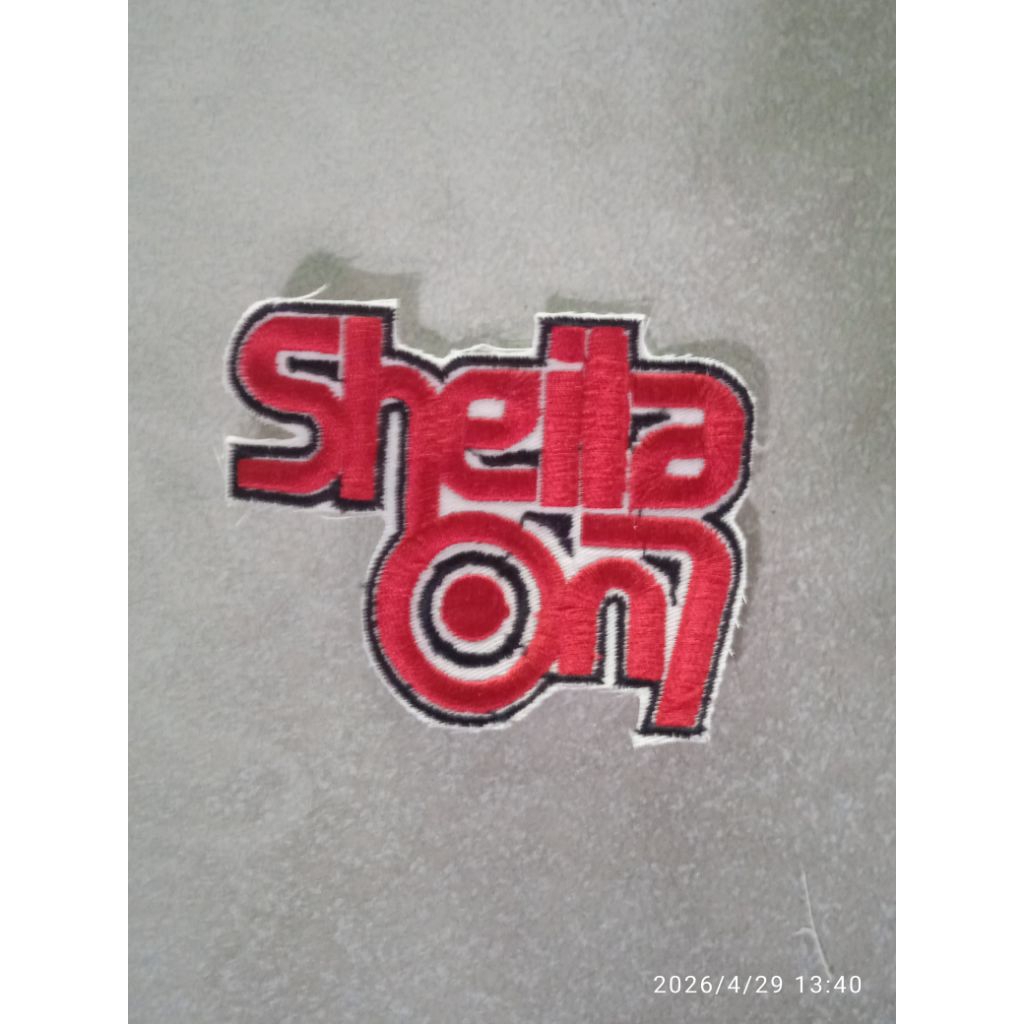 bordir Sheila on 7. emblem Sheila on 7. band Sheila on 7.  Sheila on 7 band..