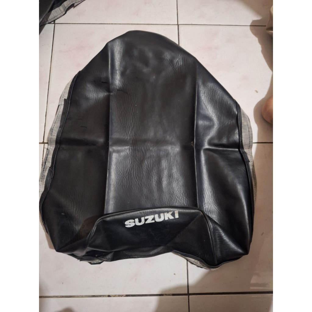 kulit jok karakap cover jok sarung jok suzuki ts100 ts 100 honcho duster nos