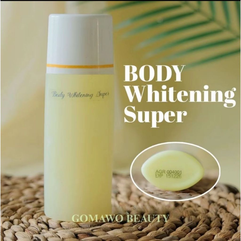 [ORIGINAL] HB ANGGUR KLOBE+ BODY WHITENING SUPER BRIGHTENING HANDBODY PEMUTIH BADAN MALAM GELL 00400