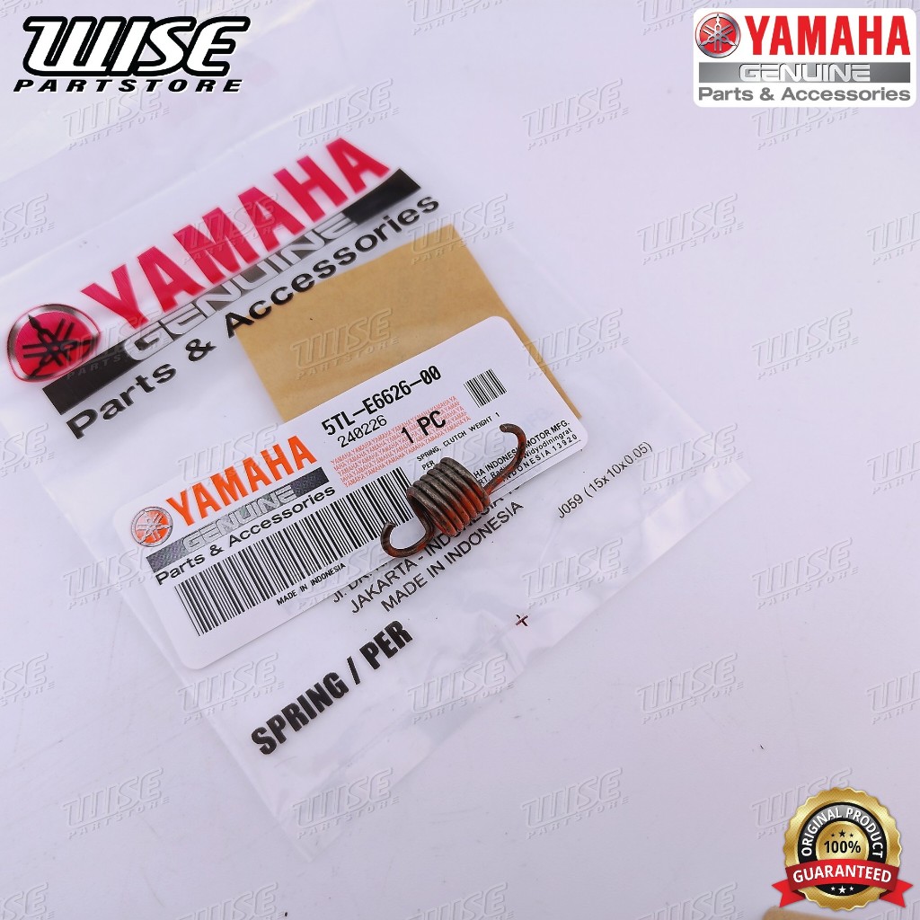 PER KAMPAS GANDA SET SATUAN SENTRI SPRING CLUTCH WEIGHT MIO J SOUL GT 115 MIO M3 Z S FINO 125 SOUL G