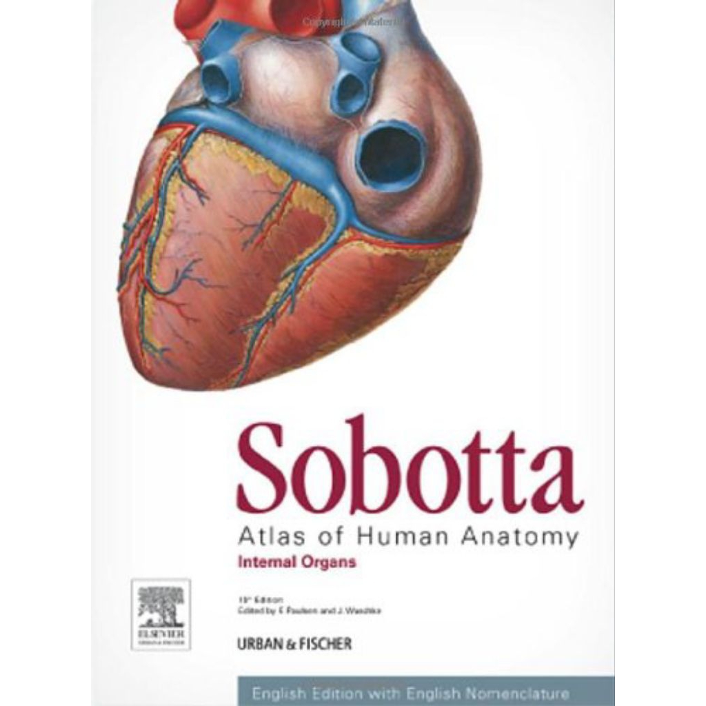 Sobotta Atlas of Human Anatomy, Vol. 2: Internal Organs (English /Latin)(15th Ed.)