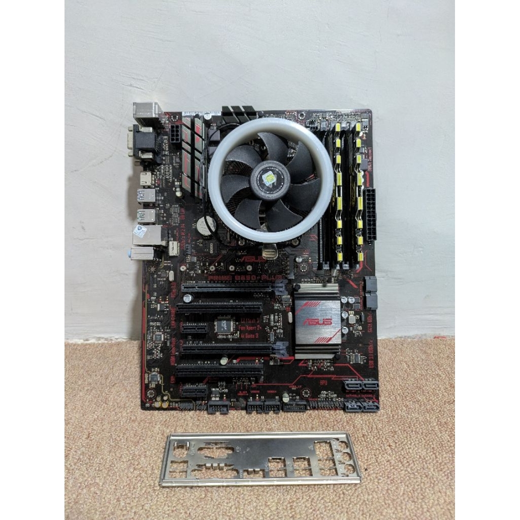 Paketan Mobo Ryzen 5 1600 + Cooler