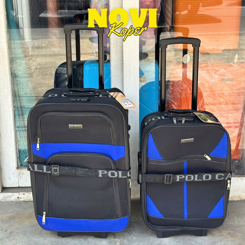 KOPER KAIN 20 INCH & 24 INCH POLO CAVALLO / POLO STAR KABIN SIZE, FREE KARDUS 100% REALPICT
