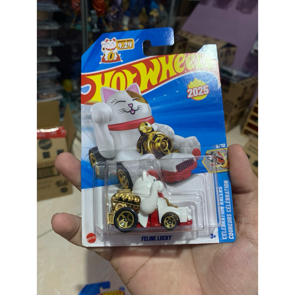 hotwheels feline lucky