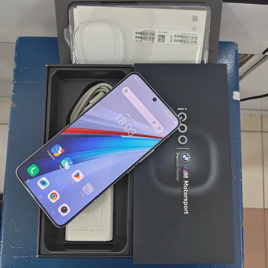 Iqoo 13 ram 16/512 second fullset original termurah