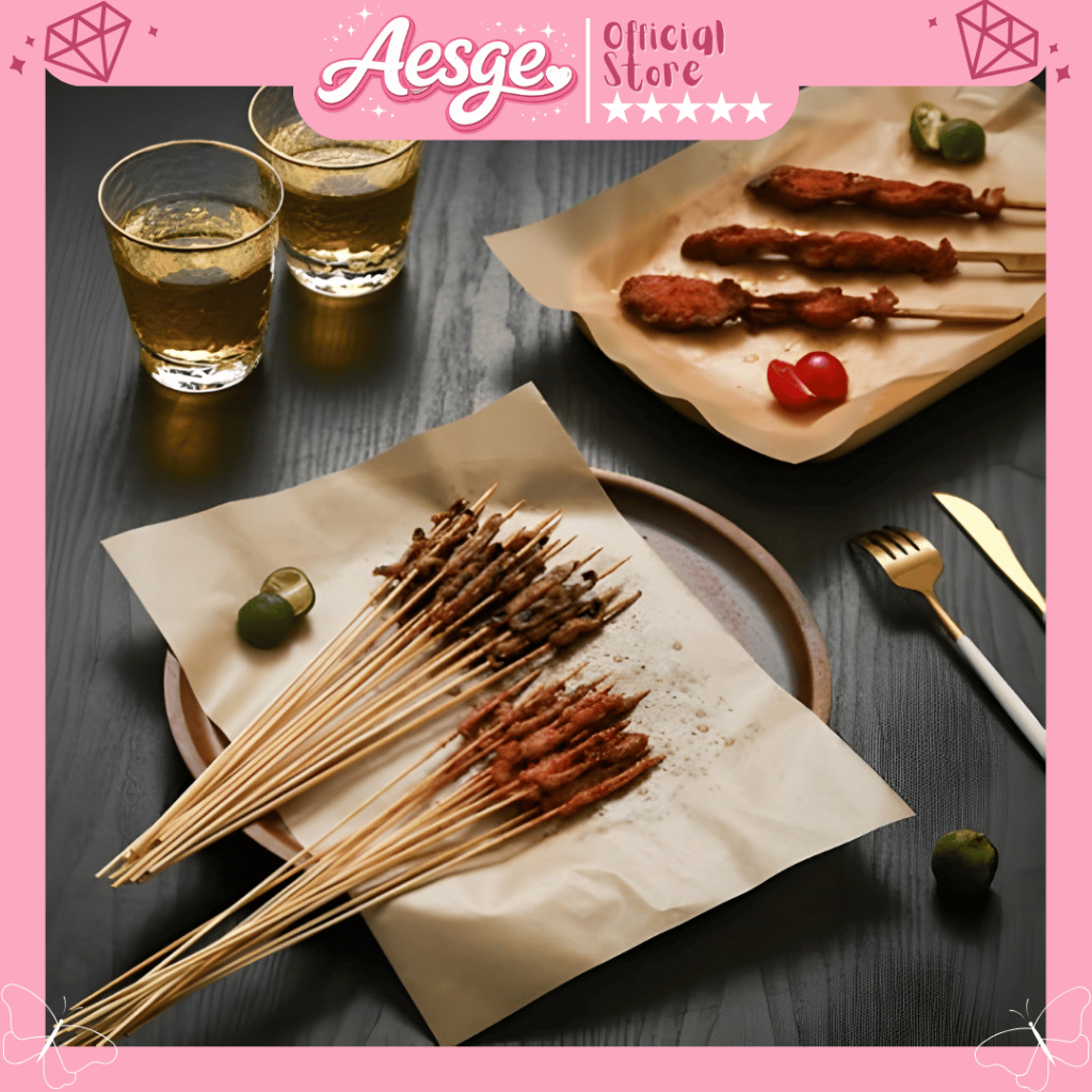 Kertas Roti Baking Paper MAT OVEN Tahan Panas Parchment Kain Silpat / Baking paper kue / Alas Adonan