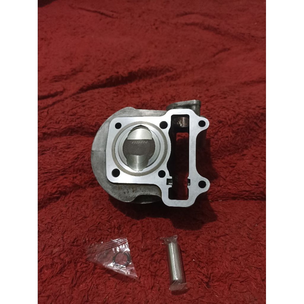 BLOK + PISTON BORE UP K44 BEAT/VARIO ESP/POP PISTON 52.4 SAMPAI 55 LINER LUAR 57.5