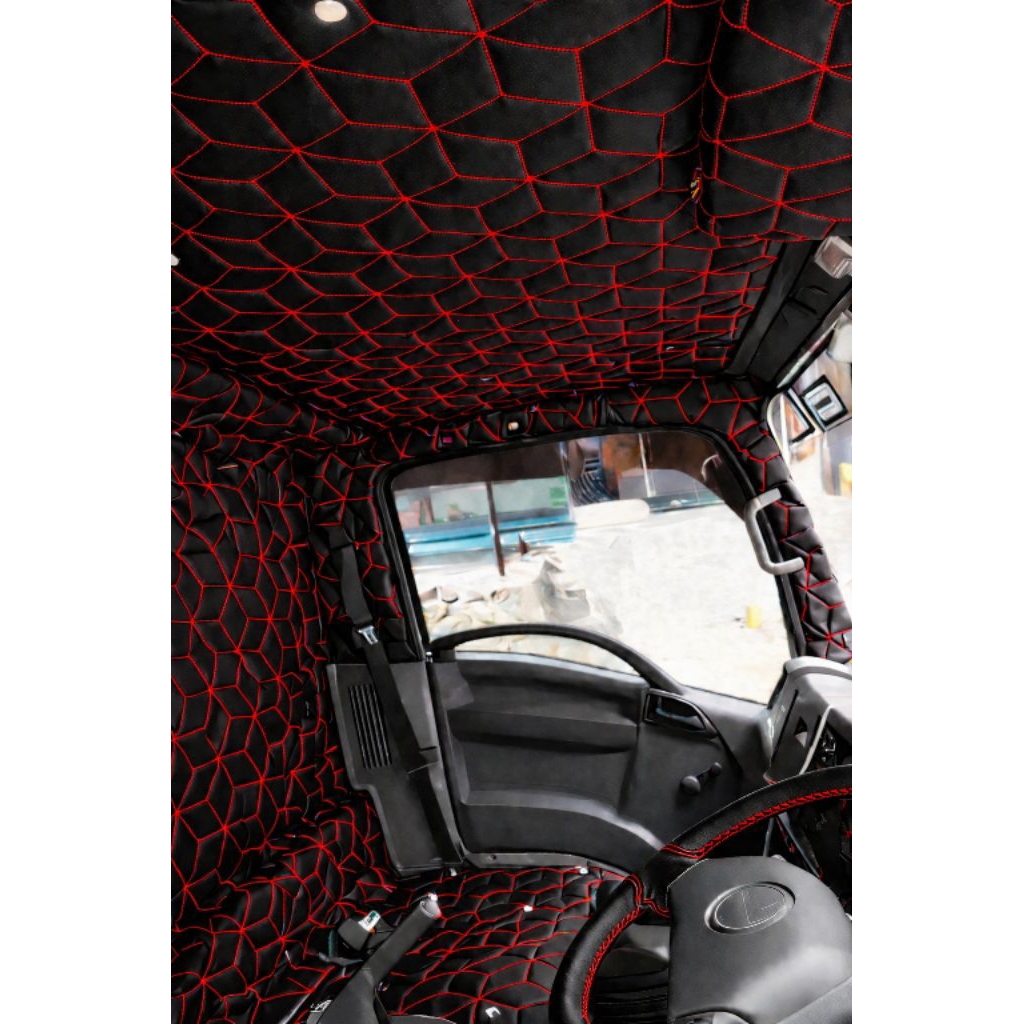 variasi plafon mobil dutro, dyna, giga, canter, HDL, DLL 3D terbaru