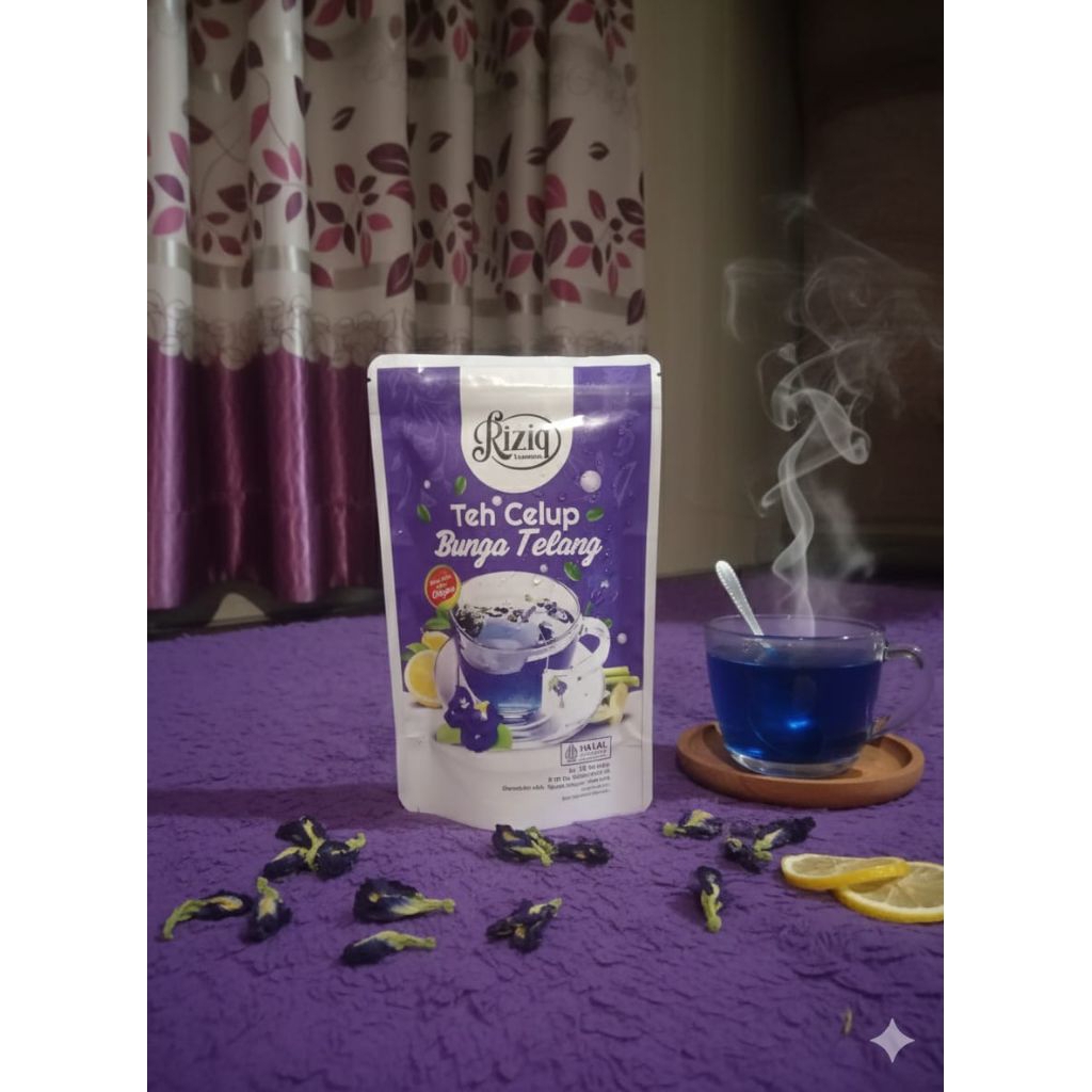 TEH CELUP BUNGATELANG SEREH LEMON