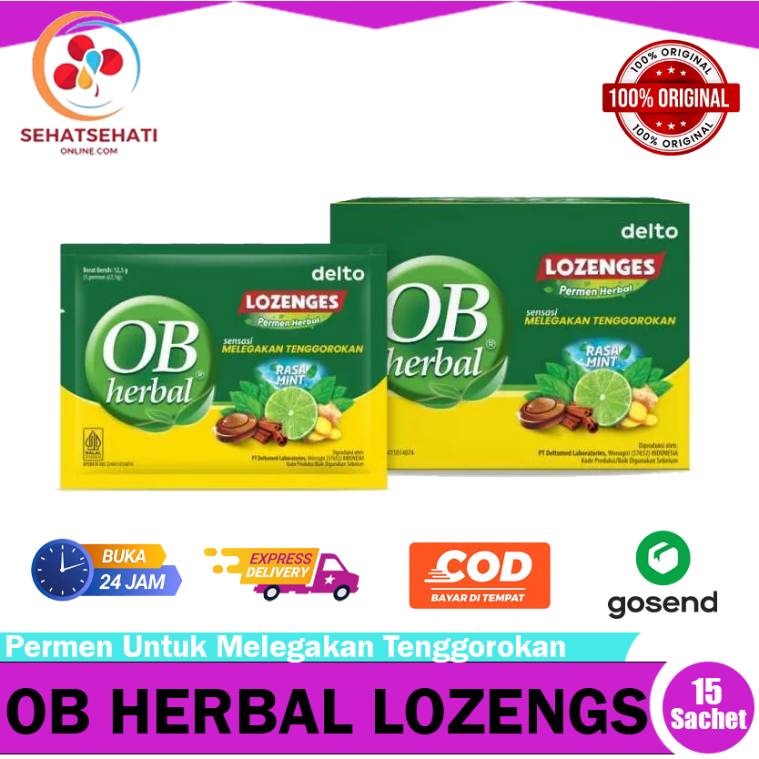 OB HERBAL PERMEN Ob Menyegarkan napas