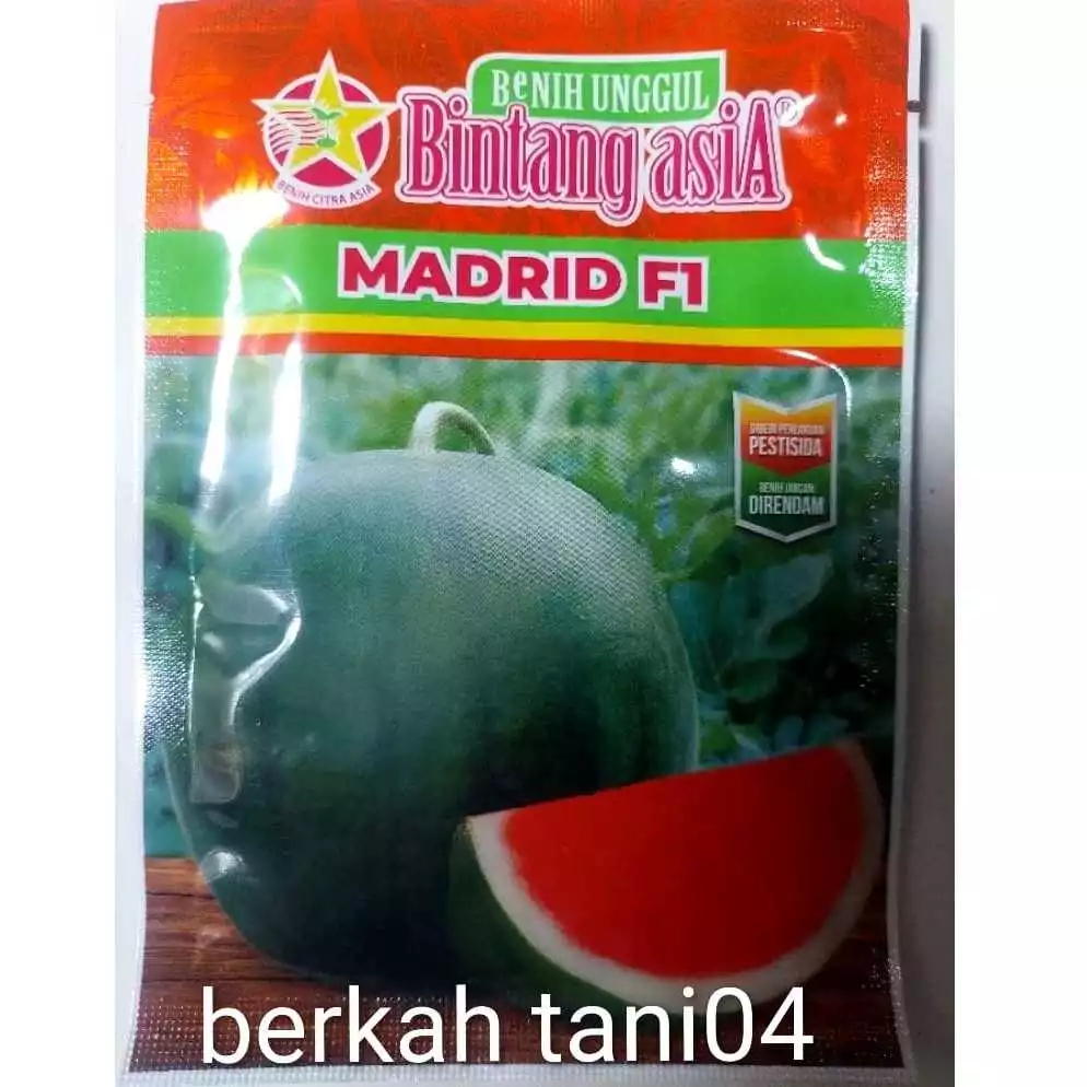 READY Benih Bibit Semangka Madrid F1 - Bintang Asia