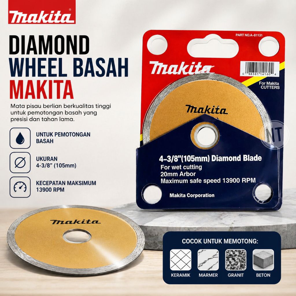 Mata Gerinda Potong Keramik / Geranit / Tembok Makita
