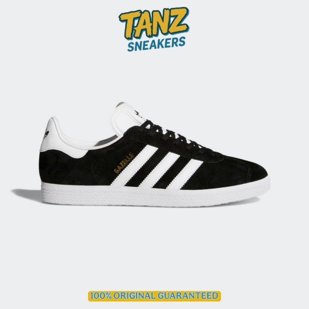 SEPATU CASUAL ADIDAS GAZELLE BLACK WHITE BB5476 ORIGINAL RESMI