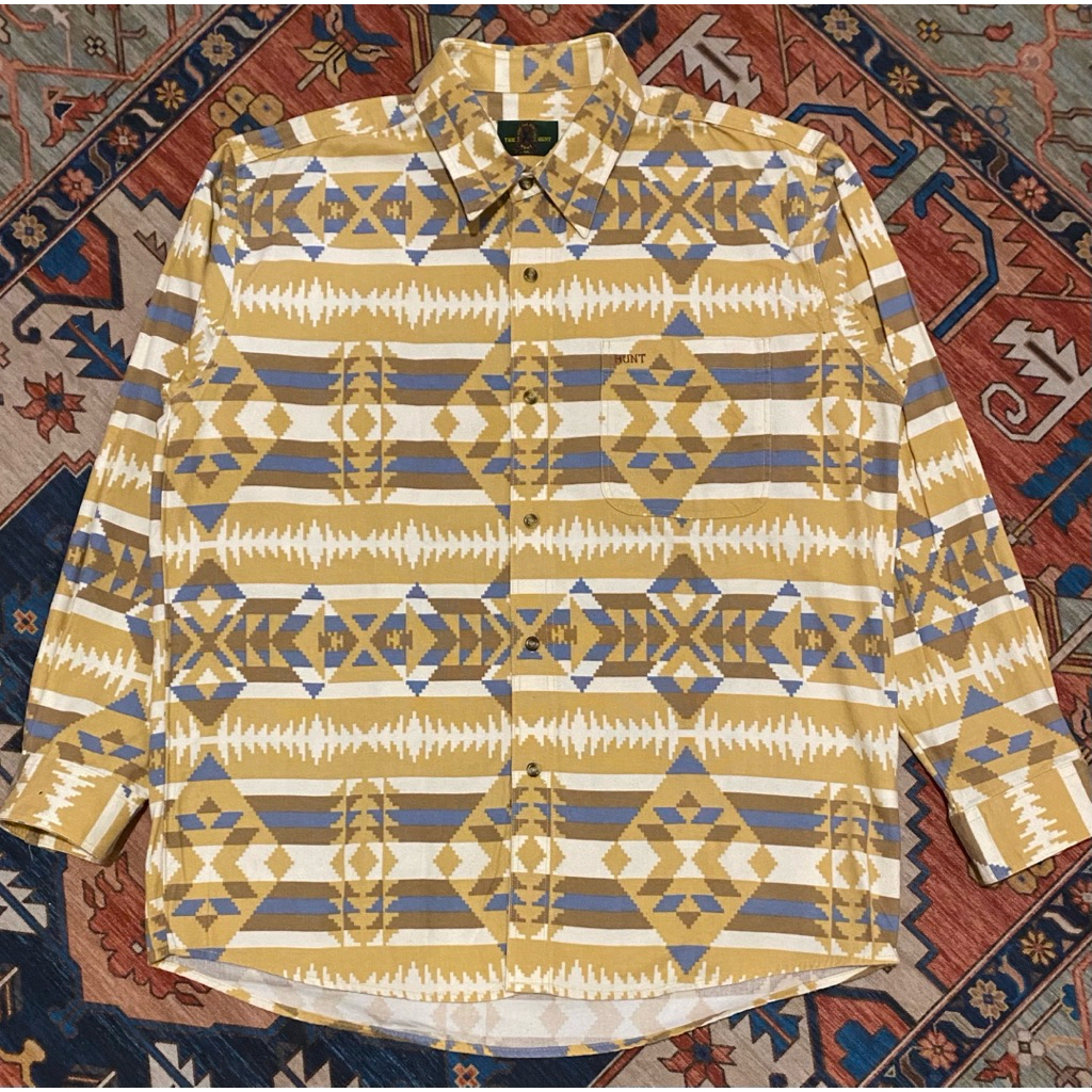 Kemeja Flannel Navajo Hunt ( XL )