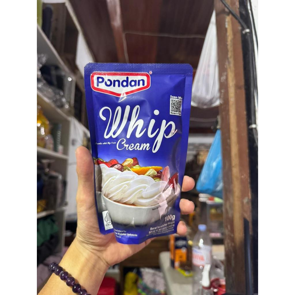 Whipping Cream Powder Pondan / Whipping Cream Bubuk Pondan - 100 Gram