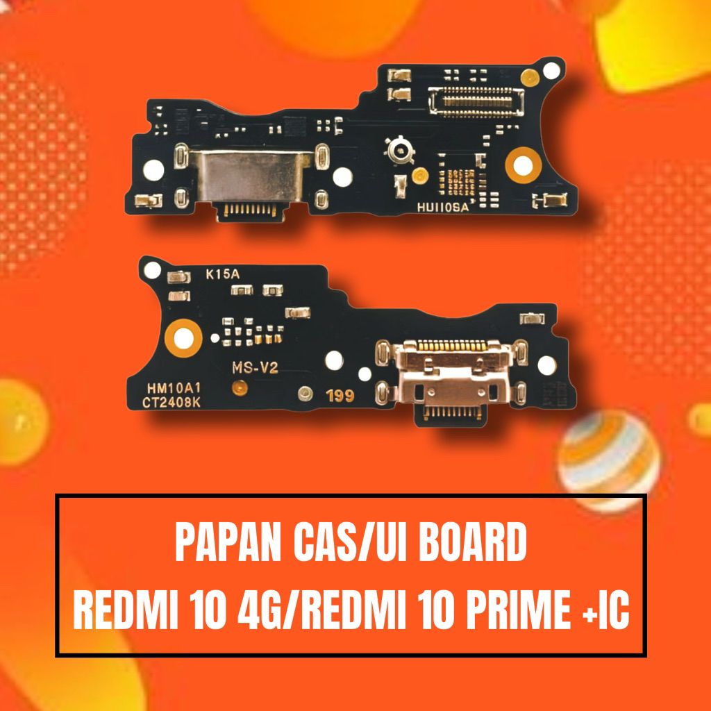 PAPAN CAS/UI BOARD REDMI 10/10 PRIME 4G +IC