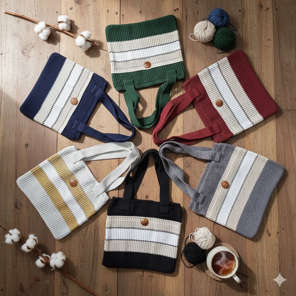 tote rajut jumbo