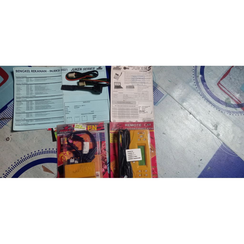 ECU BRT juken 5+ dual basic Vixion old ( paket ECU +  brt diag + bluetooth diag)