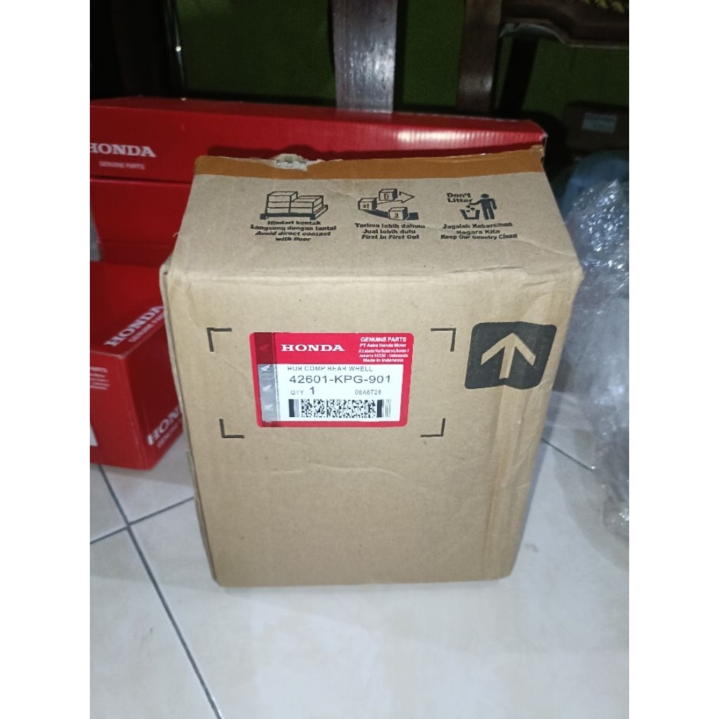 tromol cakram belakang dd Supra x 125 original ahm