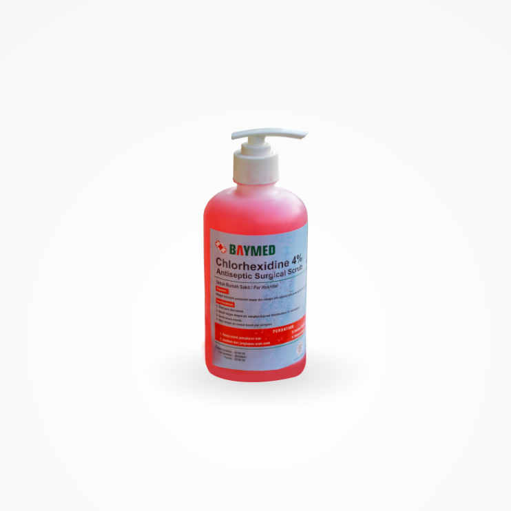 BAYMED - Chlorhexidine 500ml - CHG 4% Handrub - Handwash - Handsanitizer