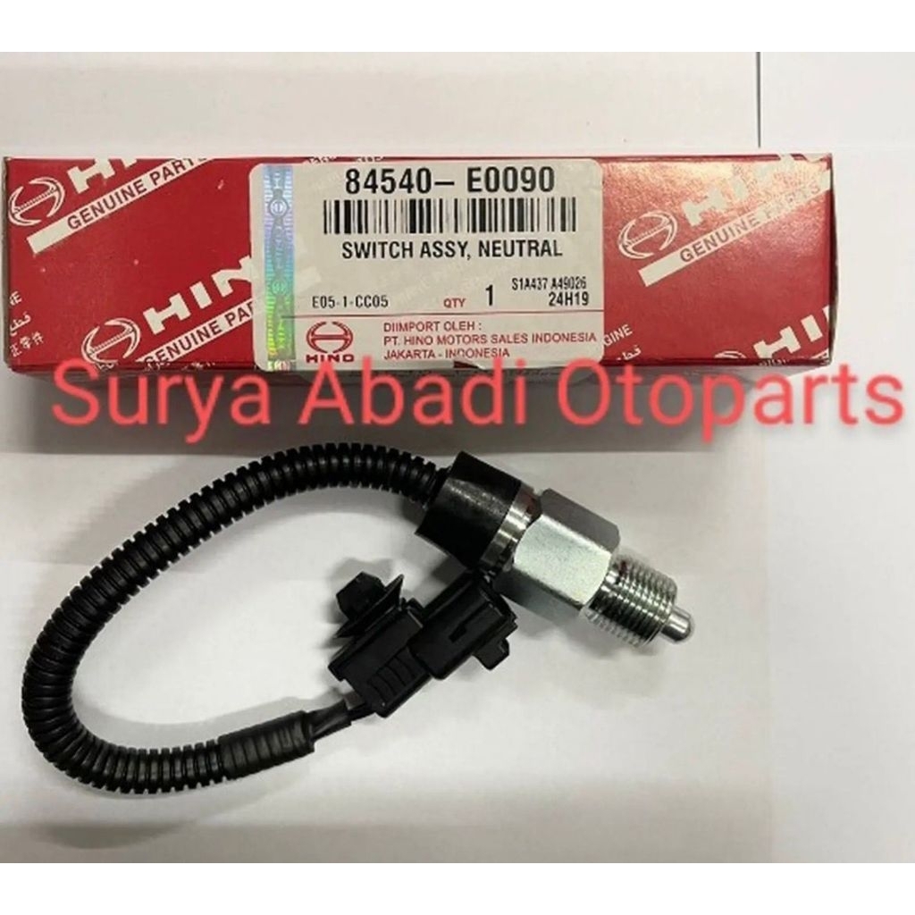 Switch Netral Hino 500 FM260JD PN:84540-E0090