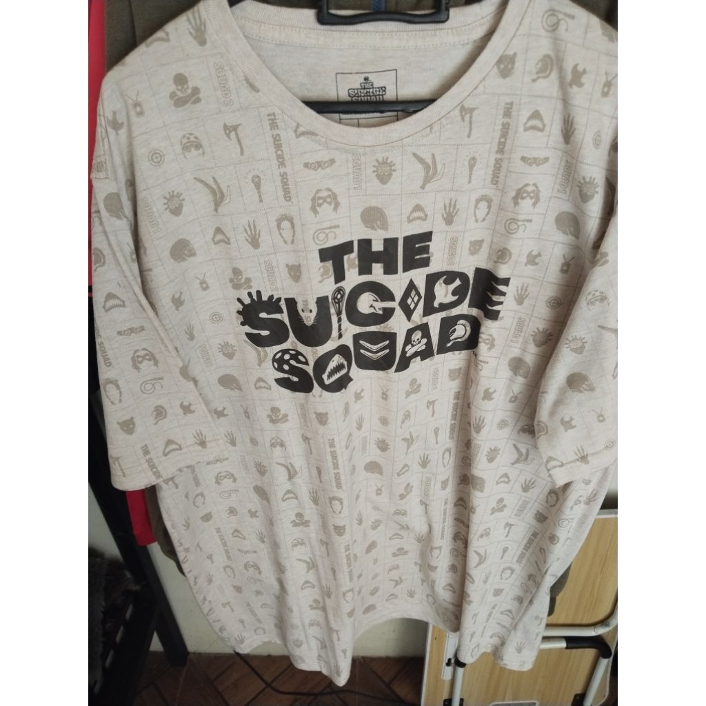 BEKAS Kaos The suicede squad X T-ZONE size XL