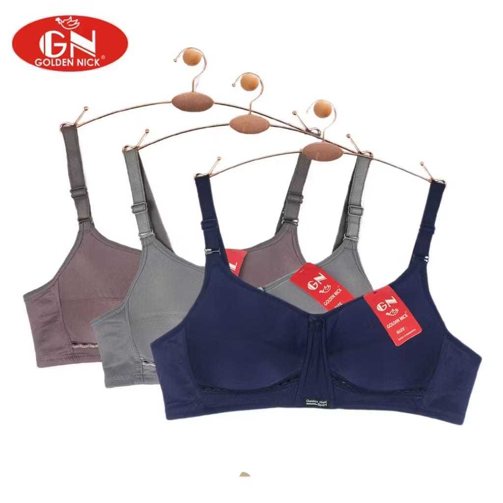 Golden Nick - Bra Sport BH K366 Busa Tipis Tanpa Kawat Berkualitas Sport Bra Golden Nick | BH Berkua