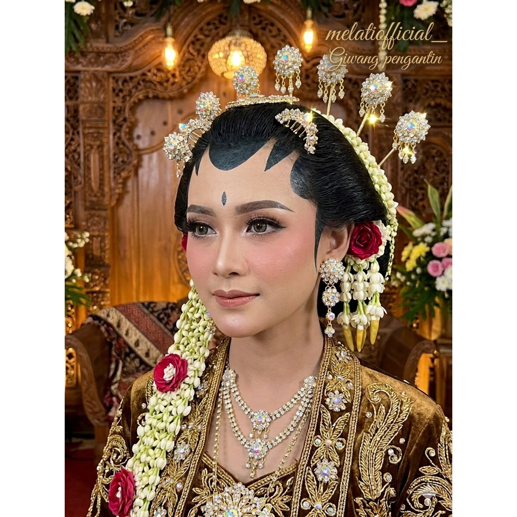 Giwang pengantin / anting jawa / anting klips