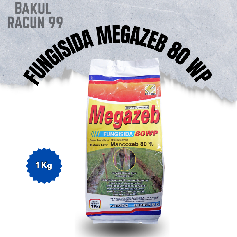 FUNGISIDA MEGAZEB 80WP - 1 KG