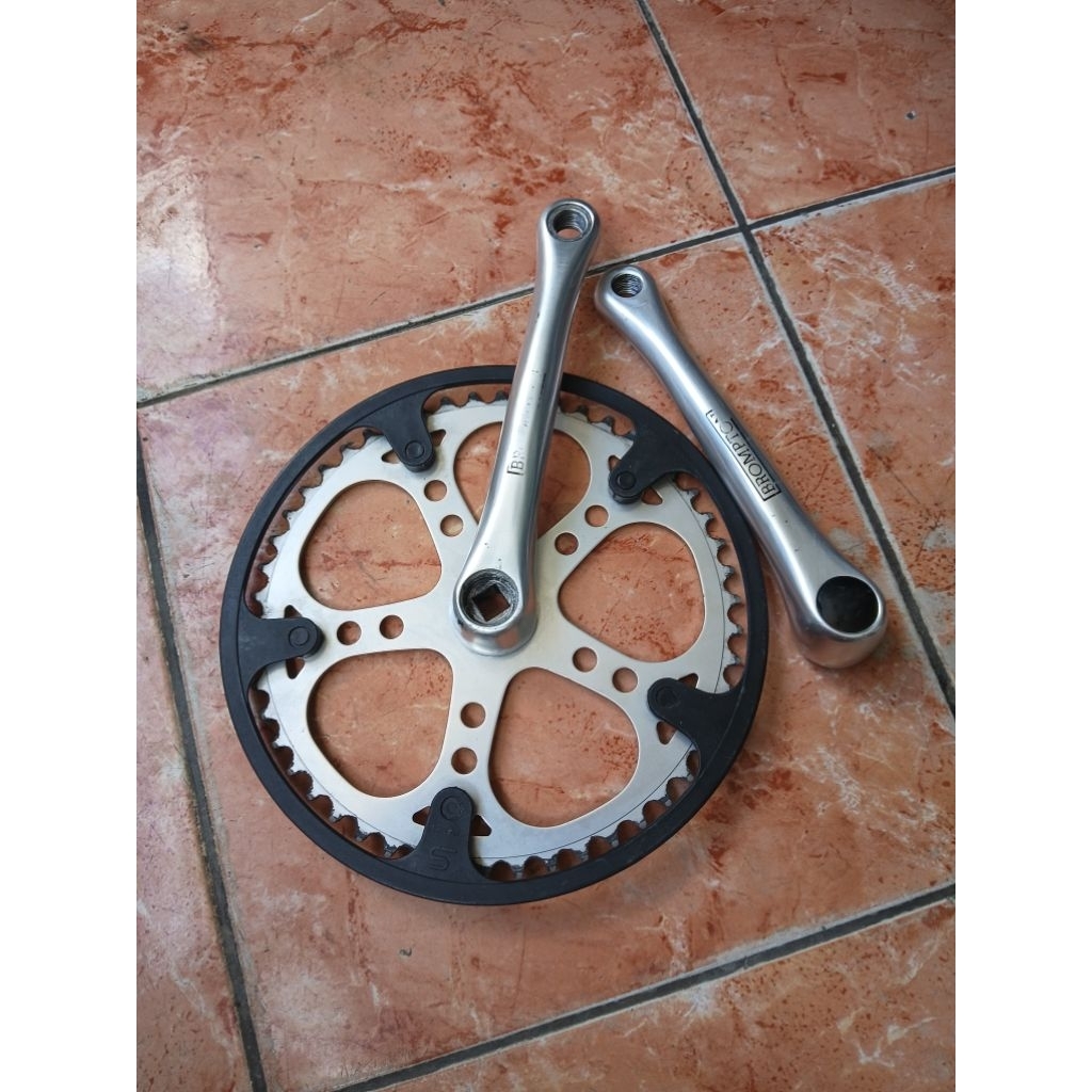 crank sepeda brompton 50t lipat minion roadbike