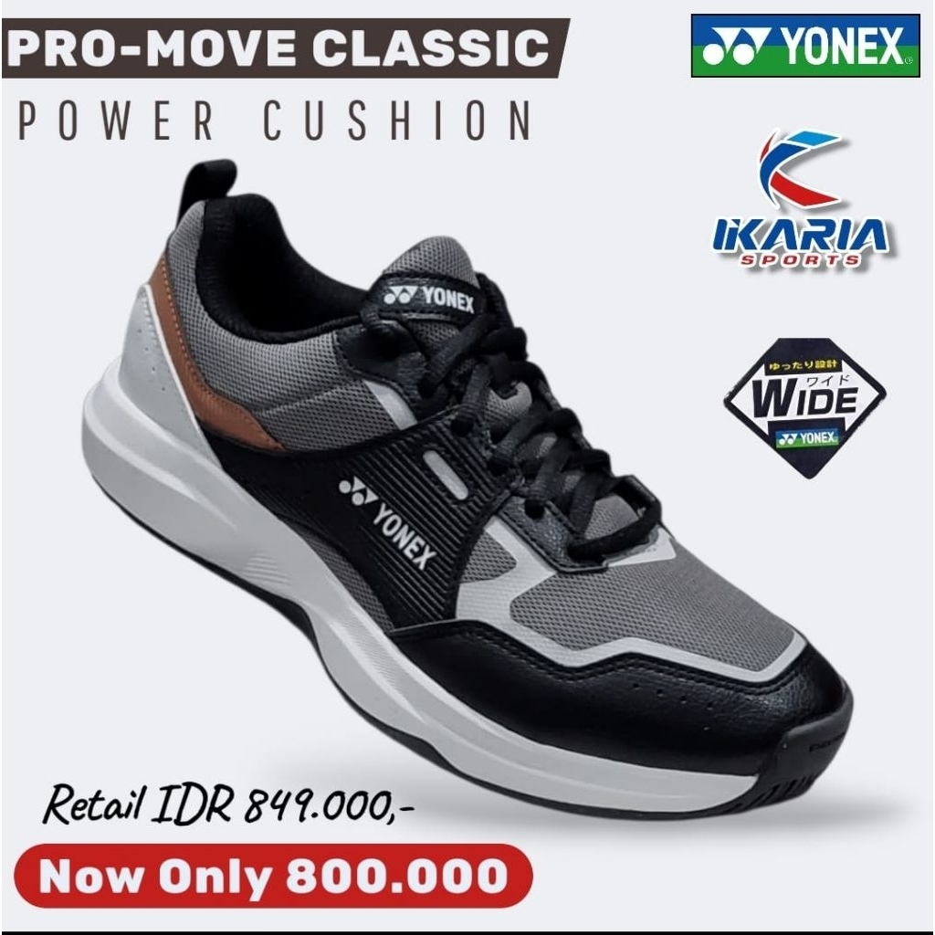 SEPATU YONEX PRO-MOVE CLASSIC POWER CUSHION ORIGINAL 100%