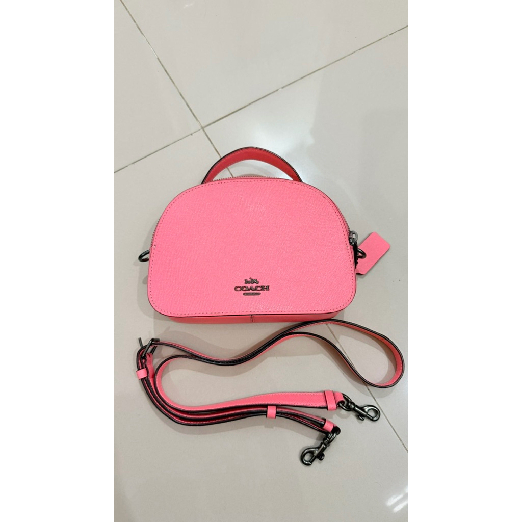 Coach Satchel Pink Bag Serena Sling Bag Tas Wanita