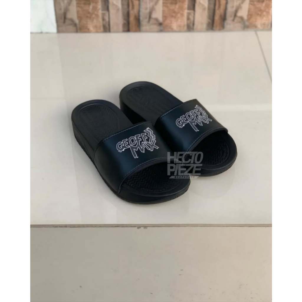 Geoff Max - Viper Rock Black Recovery | Sandal Slop/ Slipper/ Recovery