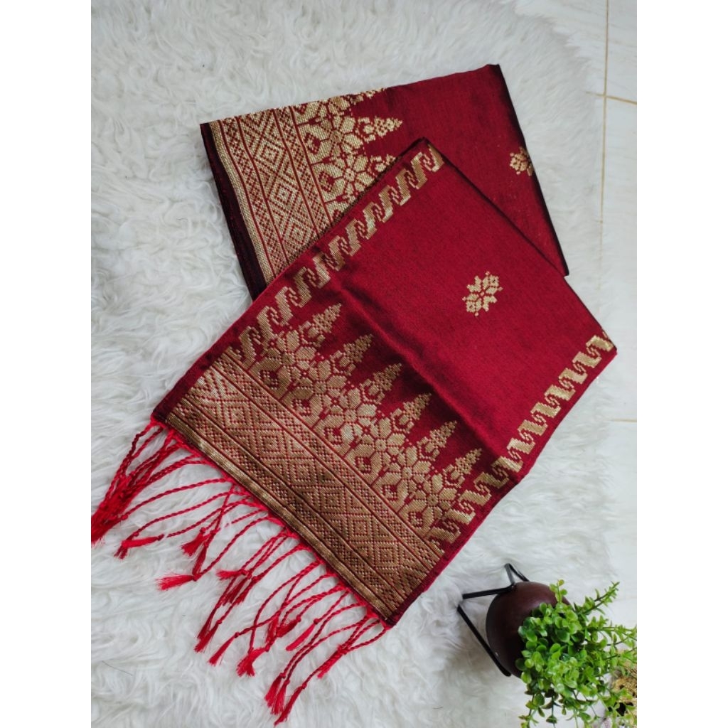 Songket silungkang maron songket padang