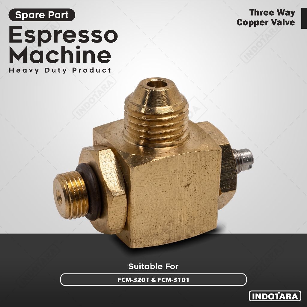 Three Way Copper Valve For Ferratti Ferro FCM-3201 & FCM-3101