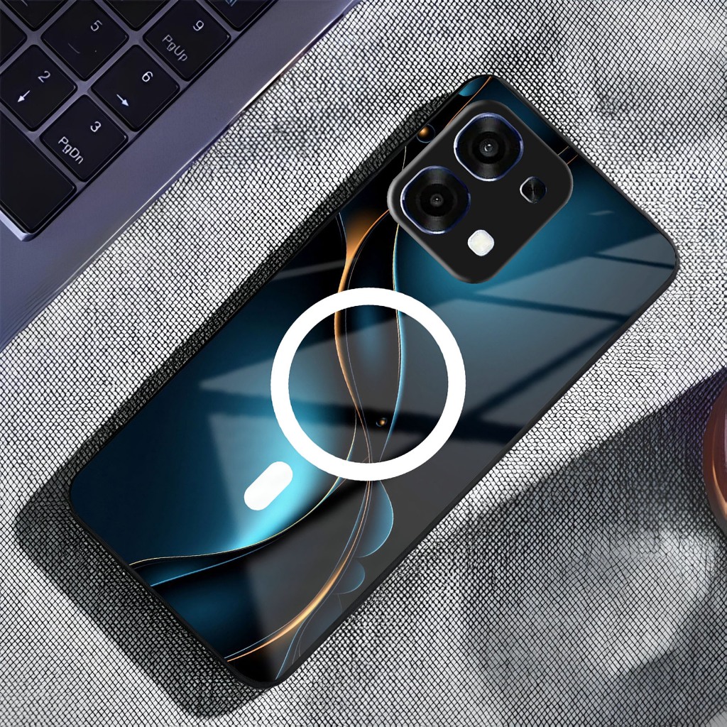 CL Softcase Glass For Oppo A6 Pro - Case Glass Oppo A6 Pro - Casing Kaca A6 Pro Terbaru - Casing Mur