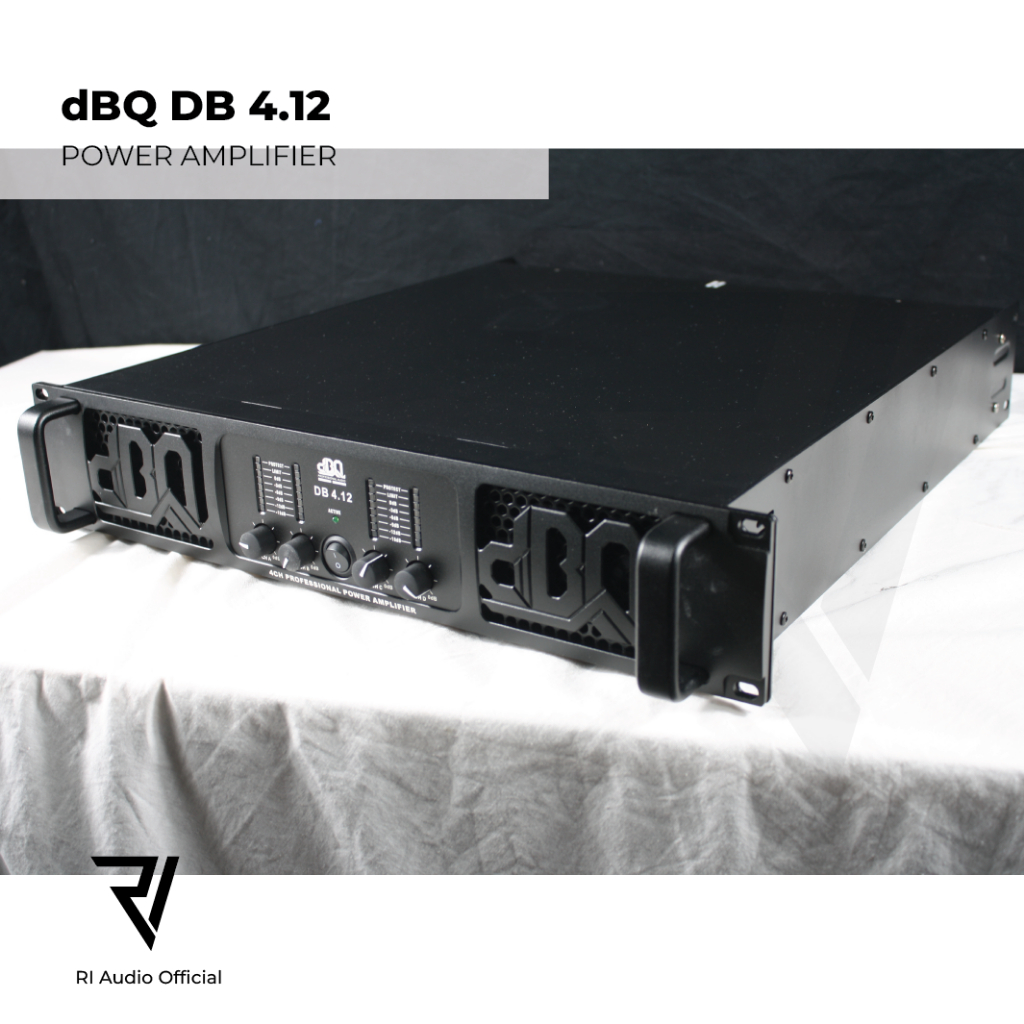 POWER AMPLI AMPLIFIER DBQ DB 4.12 Class H KELAS H CLASS H